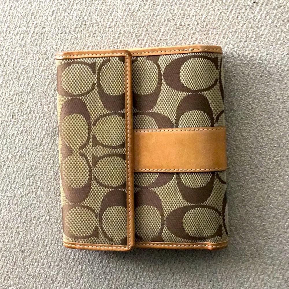 Slightly used Coach wallet